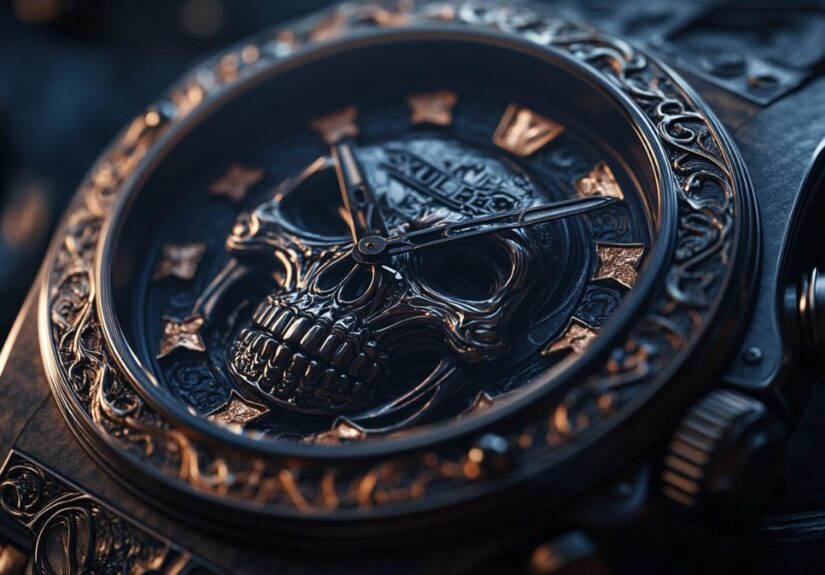 Ideas de regalos únicos para rockeros: descubre el reloj Skullex con diseño de calavera