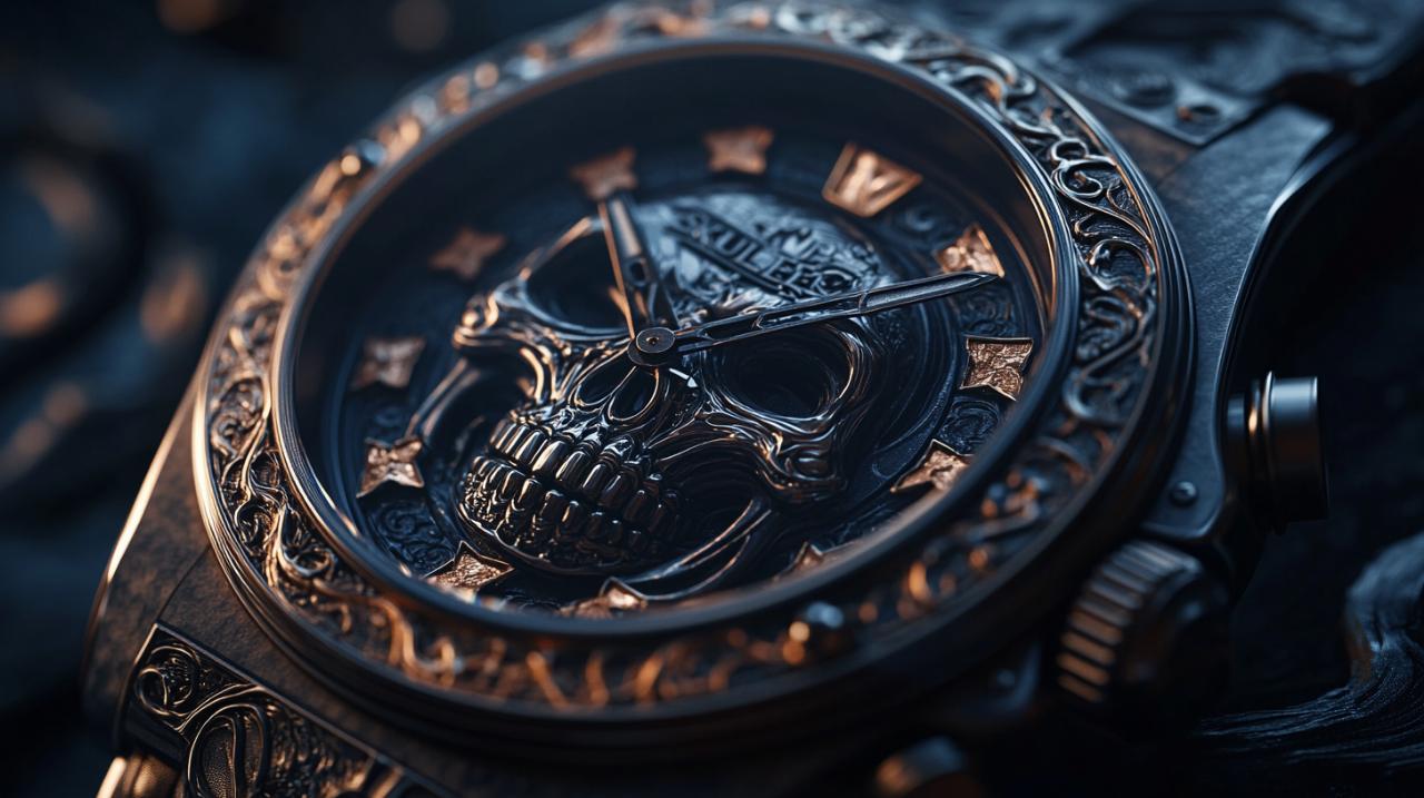 Ideas de regalos únicos para rockeros: descubre el reloj Skullex con diseño de calavera