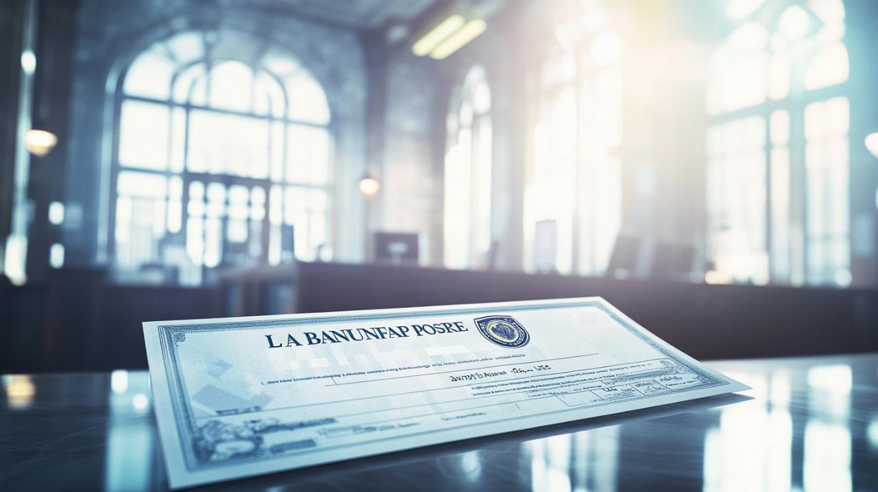 Cheque bancario del Banco Postal: todo lo que necesitas saber sobre costes, plazos y garantías