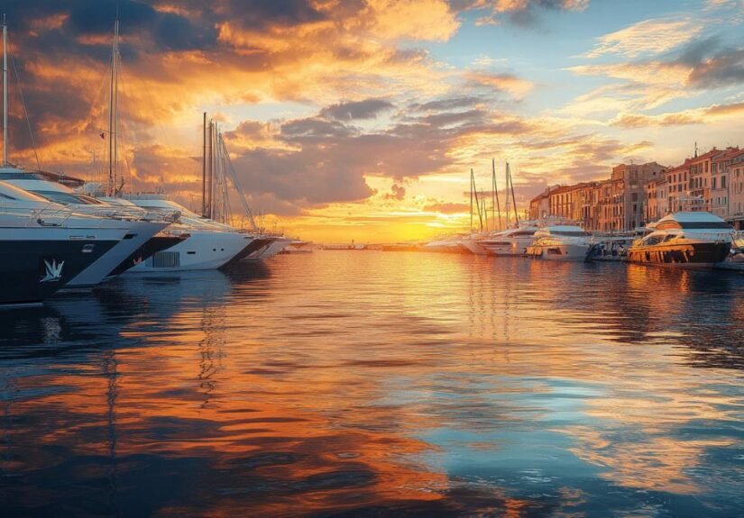 Descubre la elegancia y funcionalidad de una marina en la Riviera Francesa