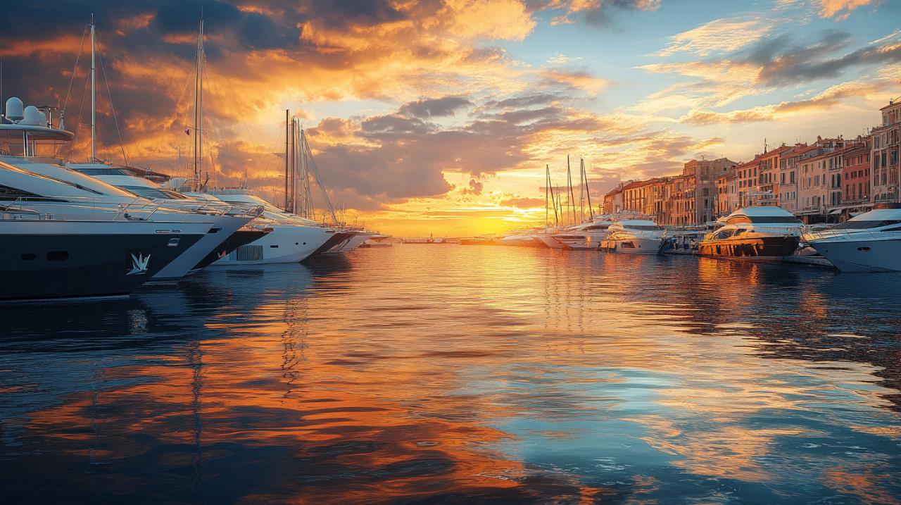Descubre la elegancia y funcionalidad de una marina en la Riviera Francesa
