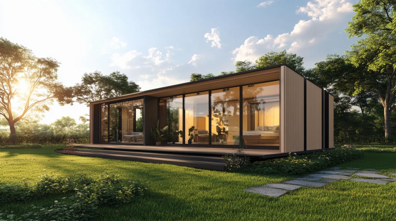 ventajas de una casa modular de diseño elegante para el hogar moderno